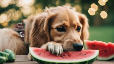 dog friendly watermelon rind amount