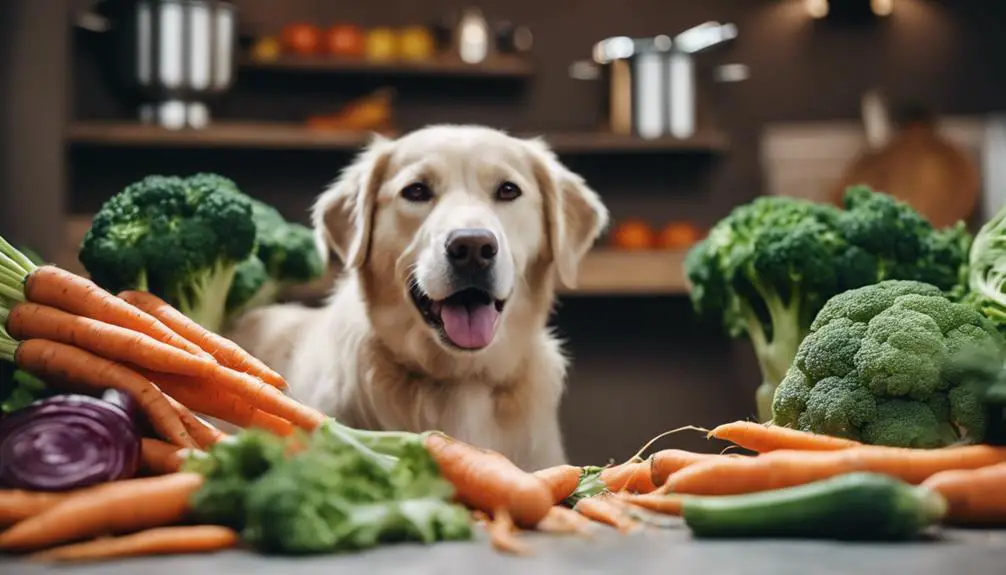 nutritious veggies for canines