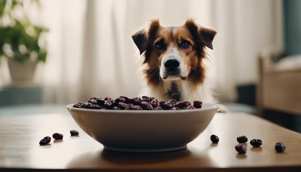 raisin toxicity in dogs