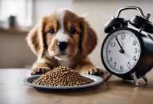 transitioning dogs to adult food